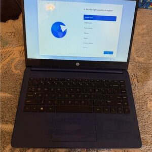 HP 14-FQ0040NR 14" HD Laptop 4 GB RAM 64 GB SSD